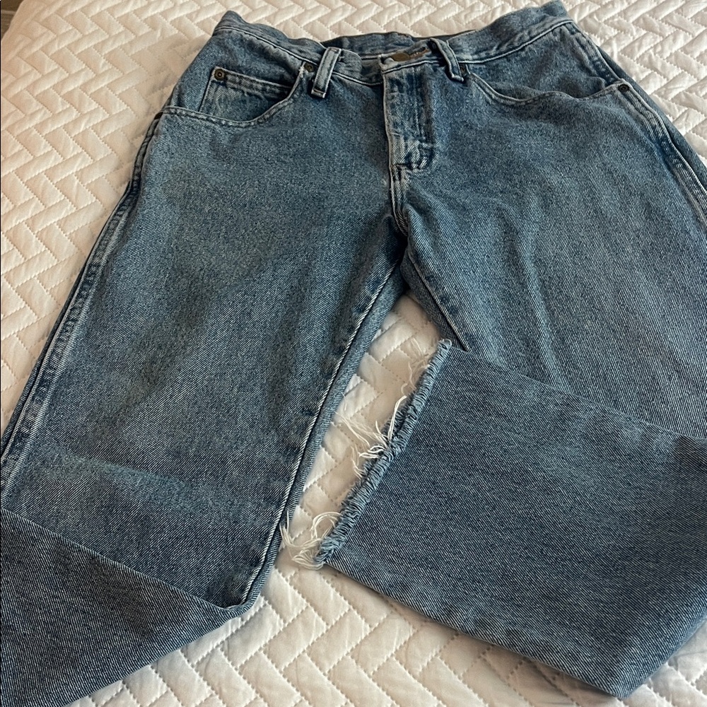 Vintage Wrangler Light Blue Jeans Sz 30 x 30